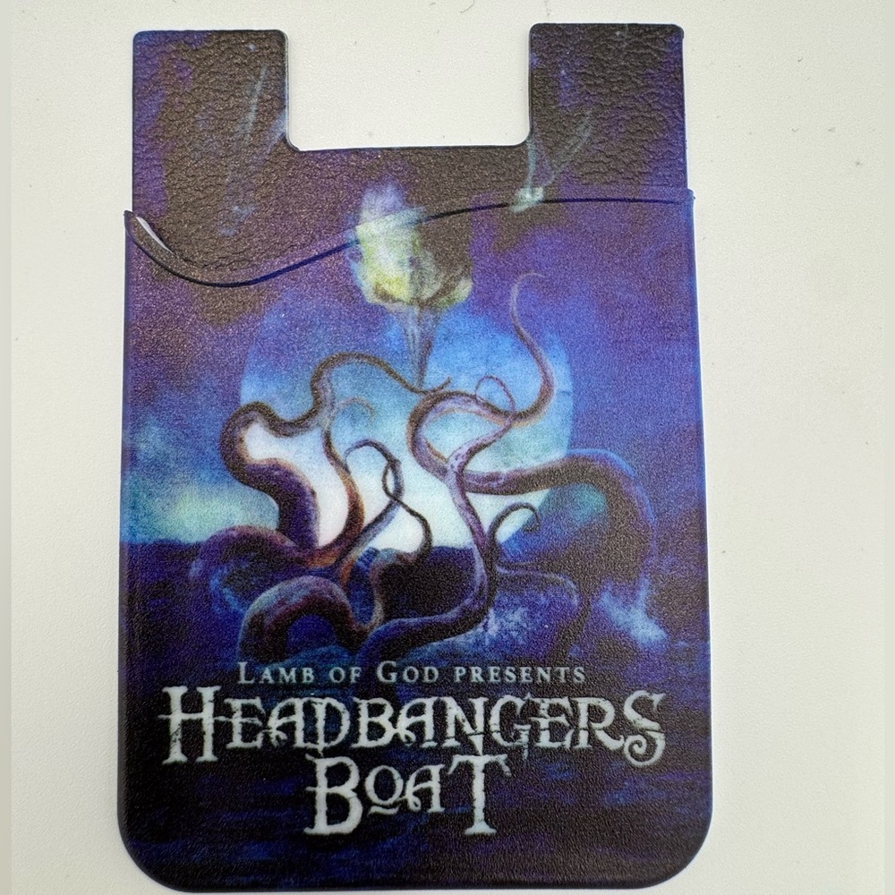 Lamb Of God Headbangers‎ Boat Octopus Phone Card Holder NEW